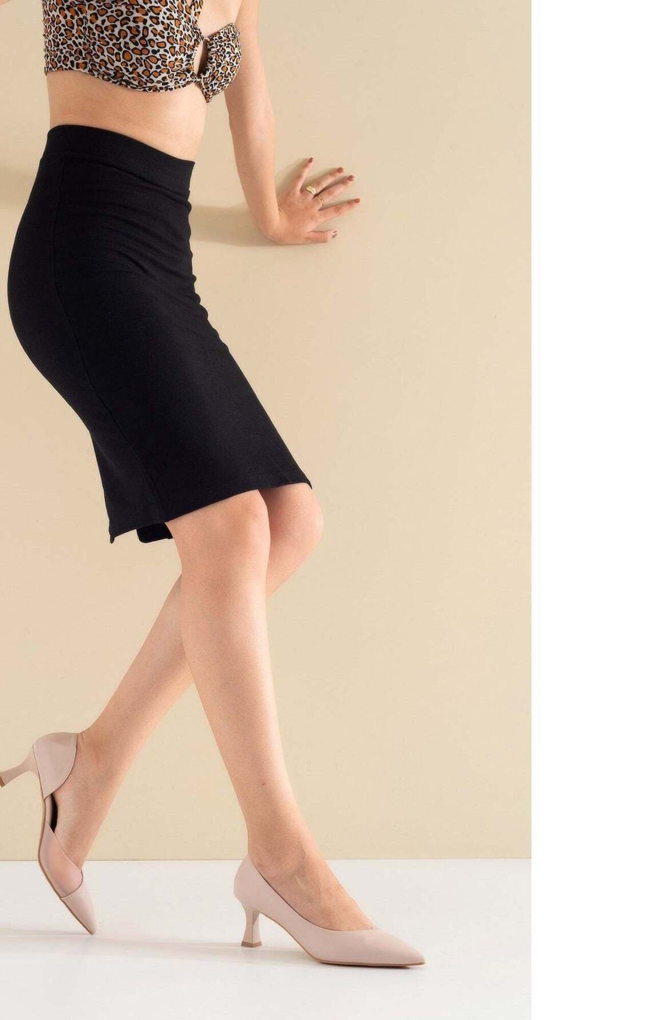 Vera Pointed Toe Pump, Alternate, color, Beige Faux Leather