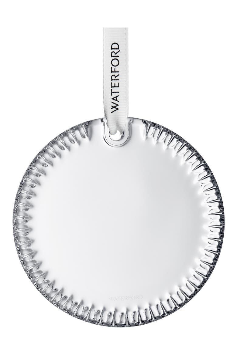Crystal Disc Ornament, Alternate, color, NO COLOR