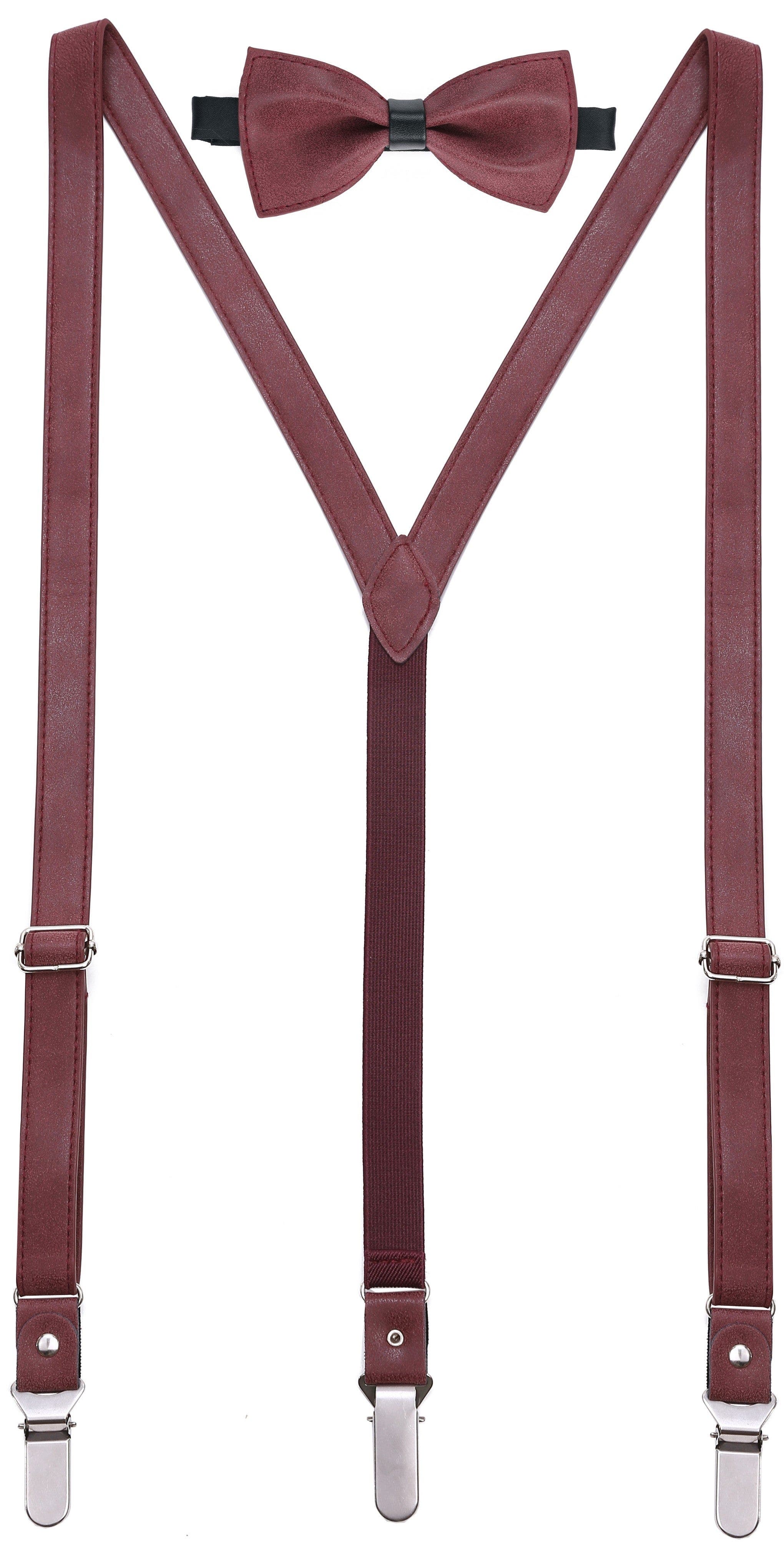 Suede Burgundy