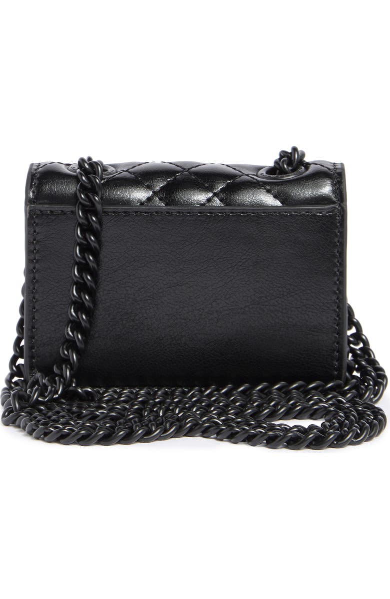 Kurt Geiger London Micro Brixton Quilted Shoulder Bag, Alternate, color, Black