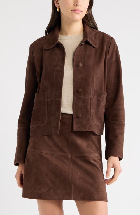 Suede Leather Jacket