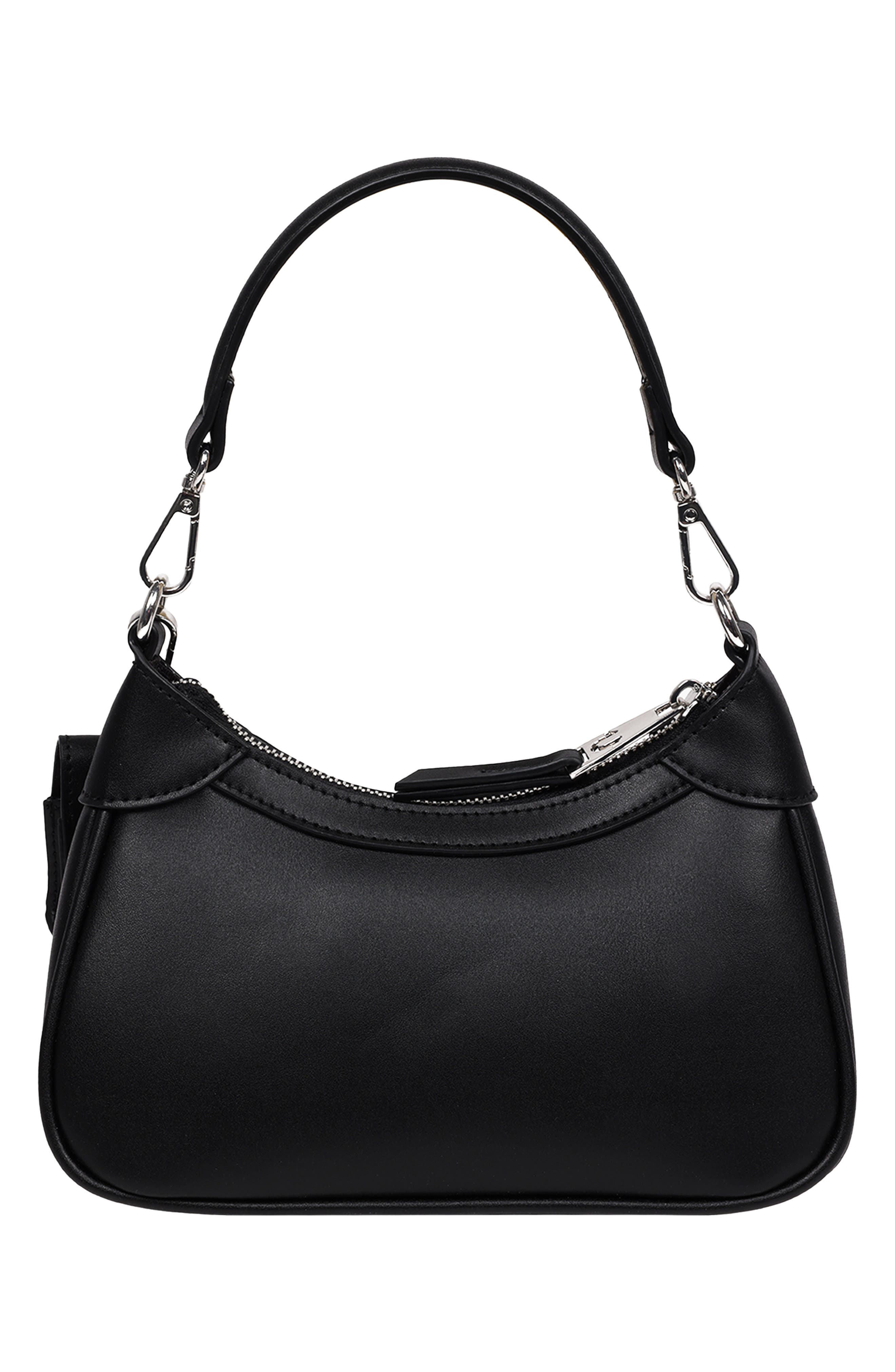 True Religion Punto Logo Zip Shoulder Bag, Alternate, color, 