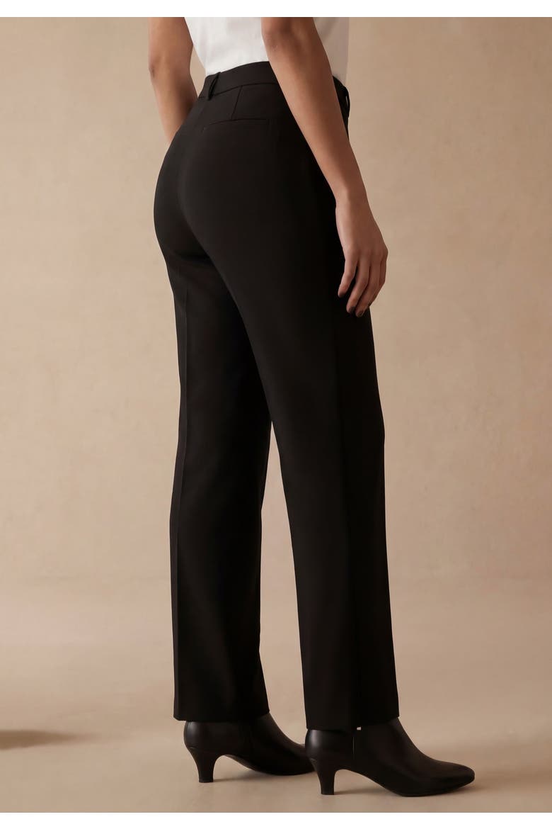 Bi Stretch Straight Leg Pant, Alternate, color, BLACK