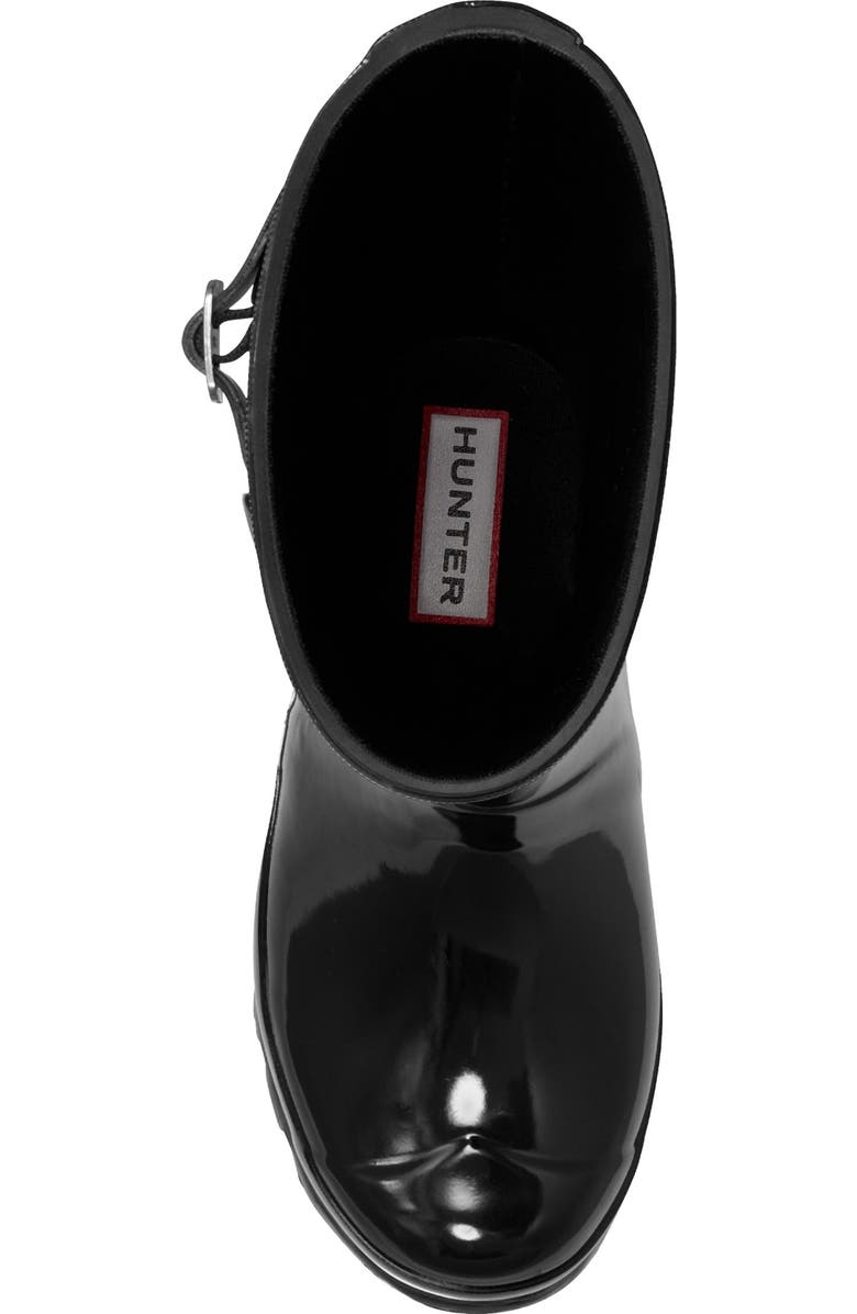 Hunter Kids
Original Gloss Waterproof Rain Boot, Alternate, color, Black
