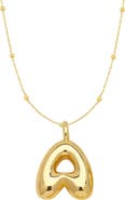 Emma Rae Bubble Initial Necklace