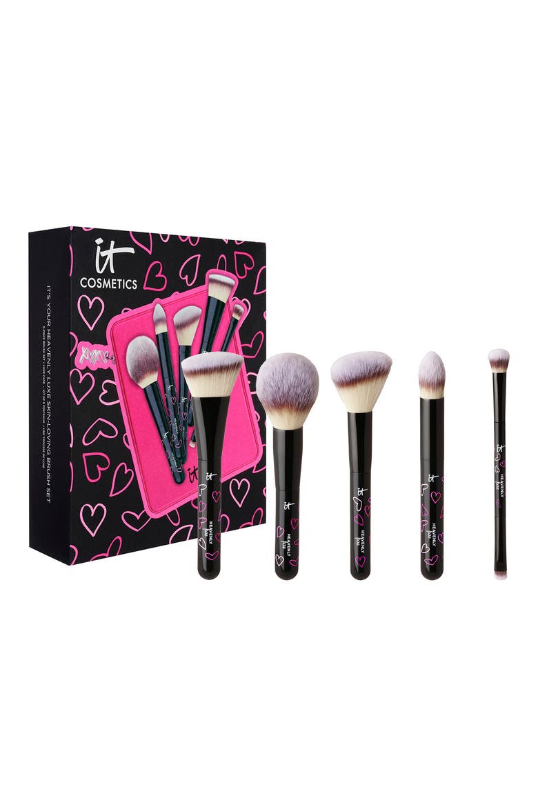 It's Your Heavenly Luxe Skin-Loving Brush Set, Main, color, NO COLOR