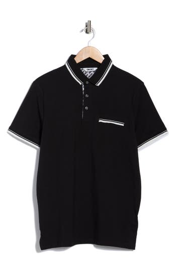 Dkny Sportswear Olaf Polo In Black