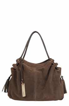 Zaria Leather Hobo