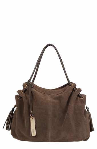 Zaria Leather Hobo