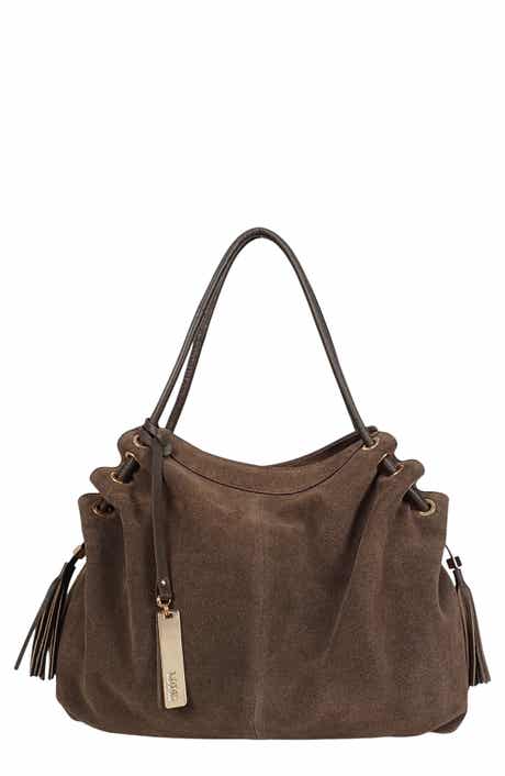 Zaria Leather Hobo