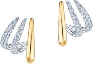 Kwiat Orbit Diamond Hoop Earrings