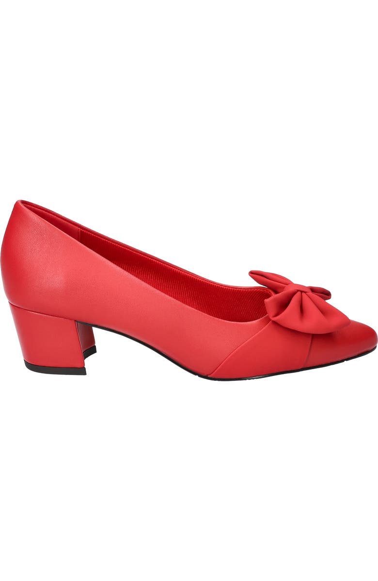 EASY STREET Alva Pointed Toe Pump - Wide Width Available, Alternate, color, Red