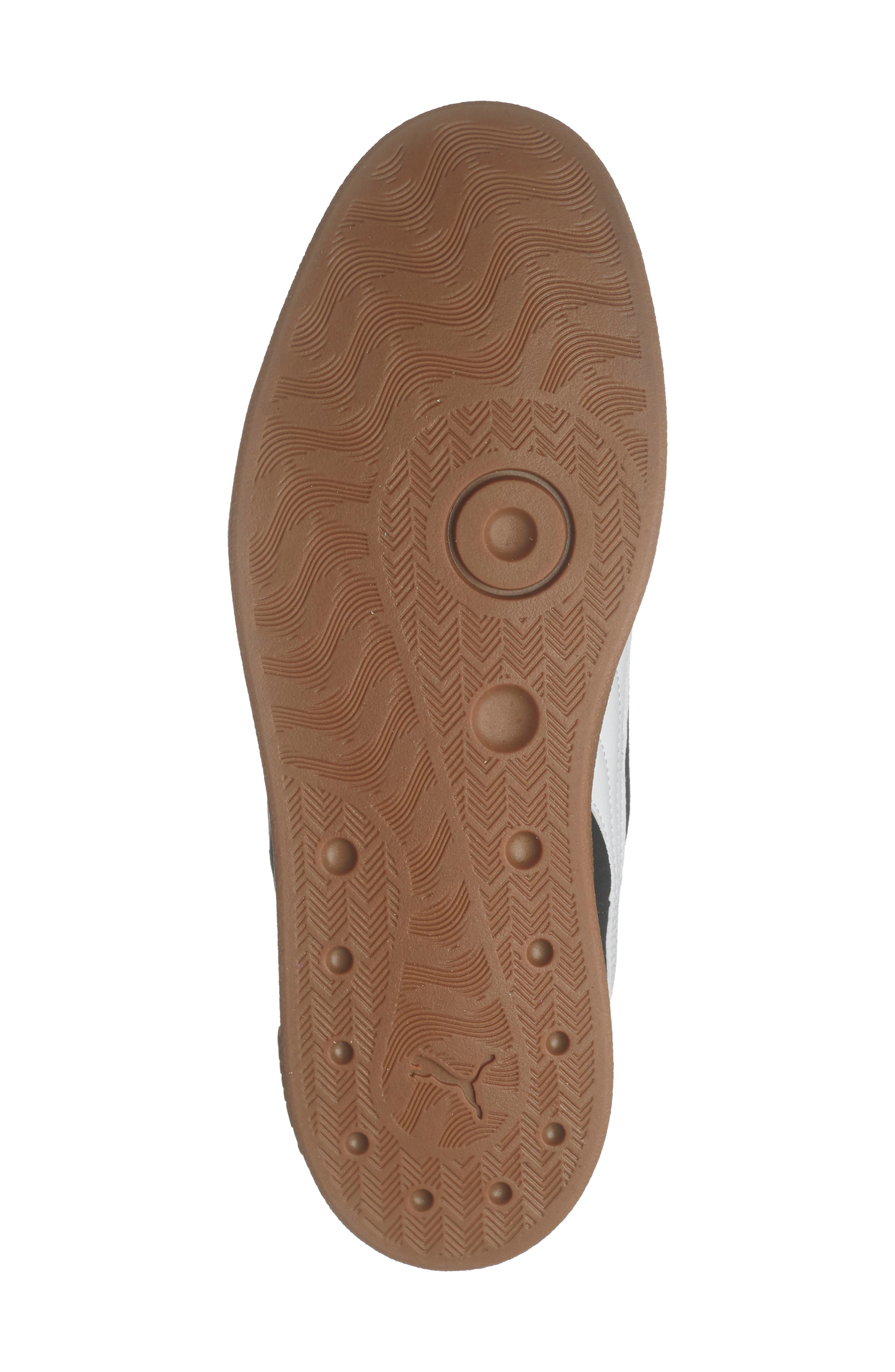 PUMA Club II Indoor Sneaker, Alternate, color, Puma Black/ Puma Gold/ Gum