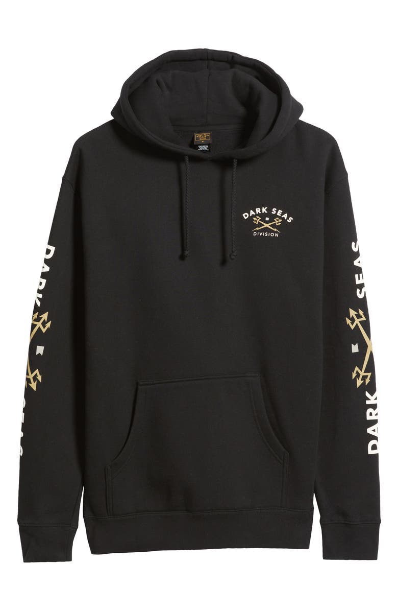 DARK SEAS Headmaster III Fleece Pullover Hoodie, Main, color, 