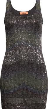 Missoni Sequin Metallic Minidress