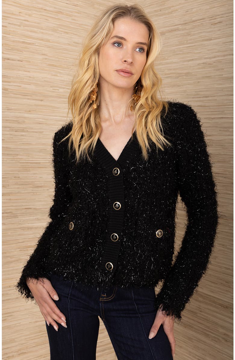 Hale Bob Madalyn Boucle Cardigan, Main, color, 