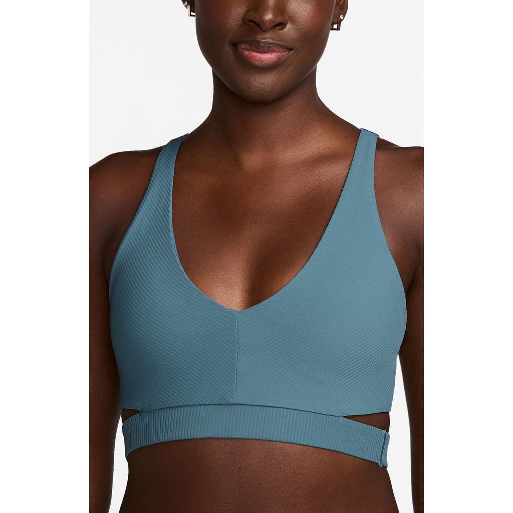 Nike Zenvy Rib Light-support Padded Sports Bra