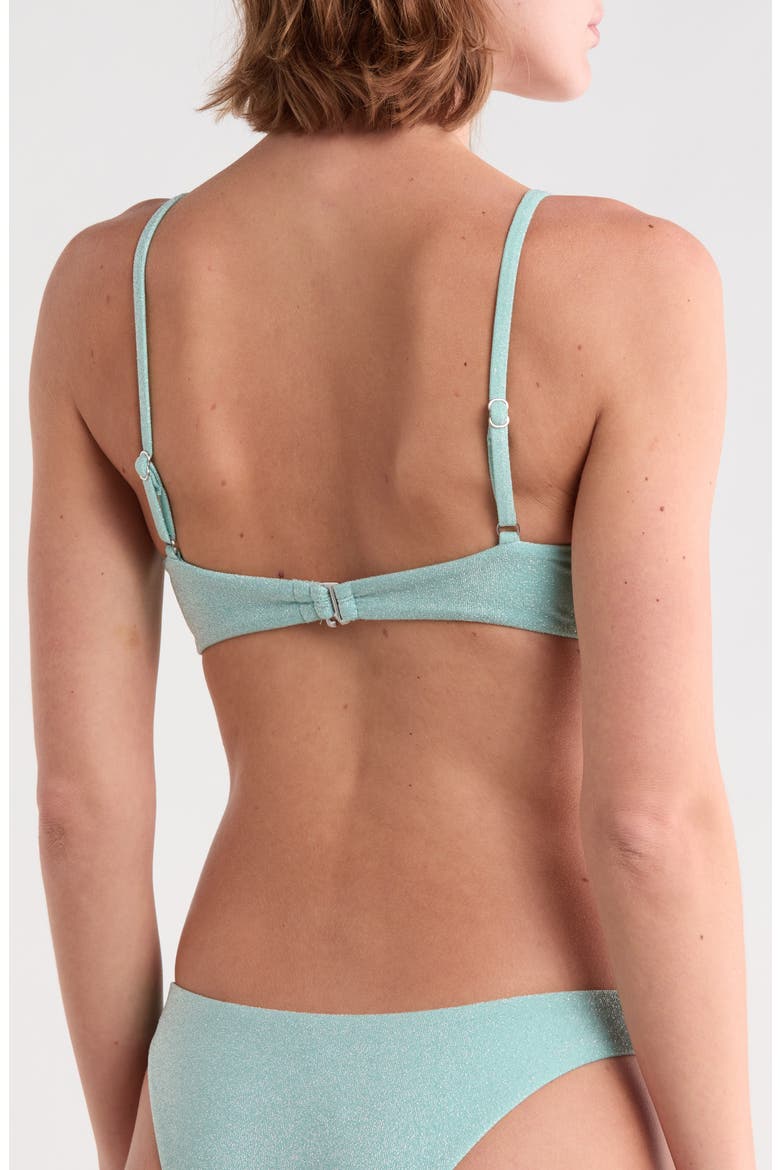 Zen Knotted Bikini Top, Alternate, color, BLEACHED AQUA