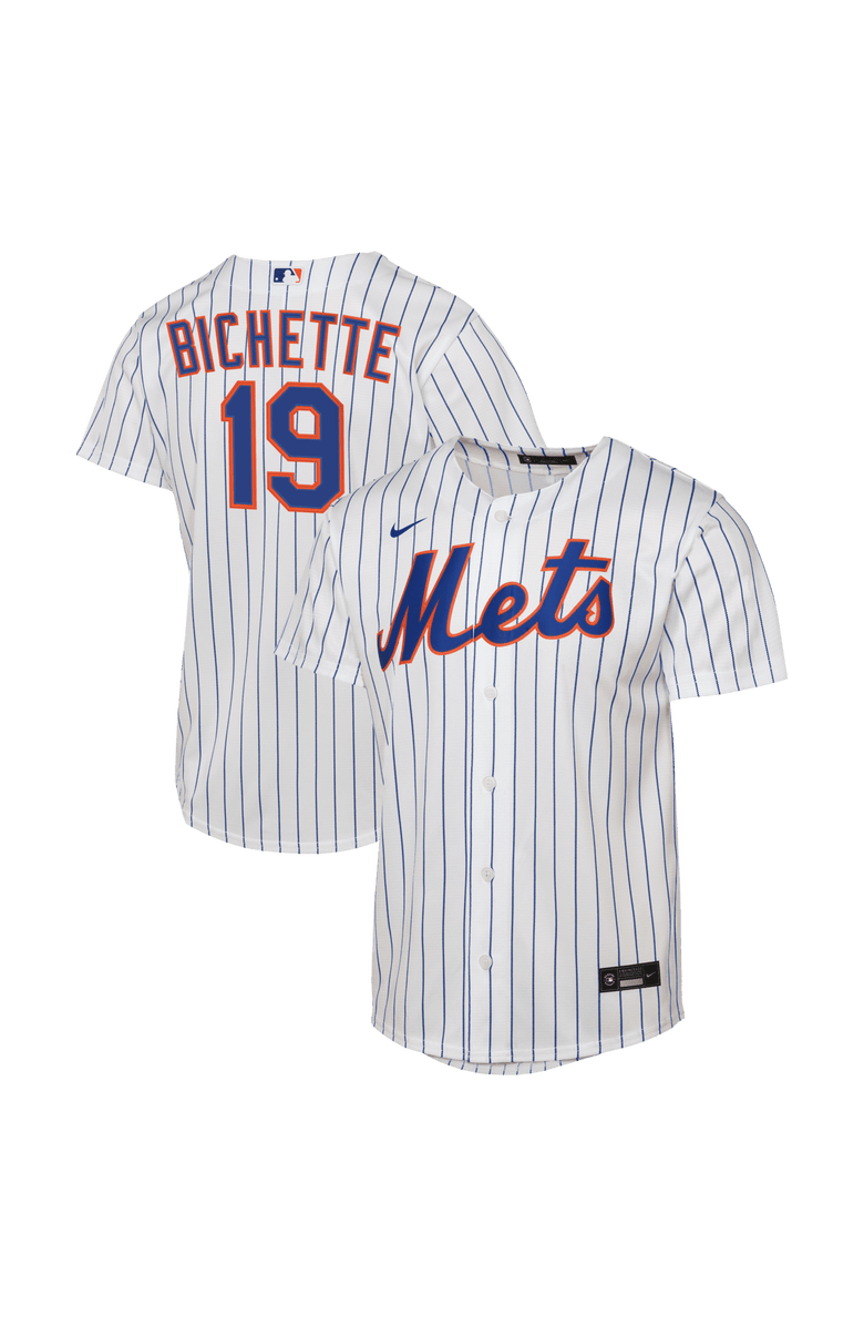 Nike Youth Nike Bo Bichette White New York Mets Home Replica Jersey, Main, color, White