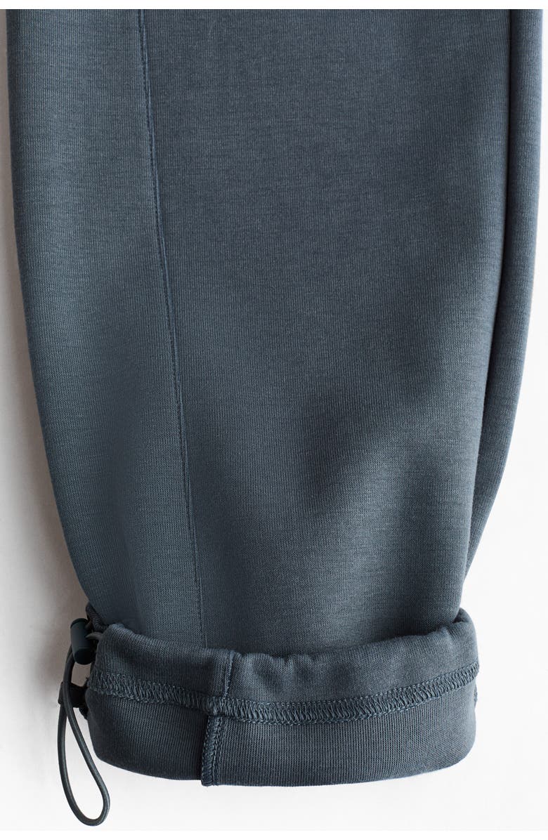 H&M Relaxed Fit Sports Joggers With Drymove, Alternate, color, Dusty Teal