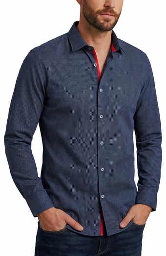 Long Sleeve Cotton Button Up Shirt