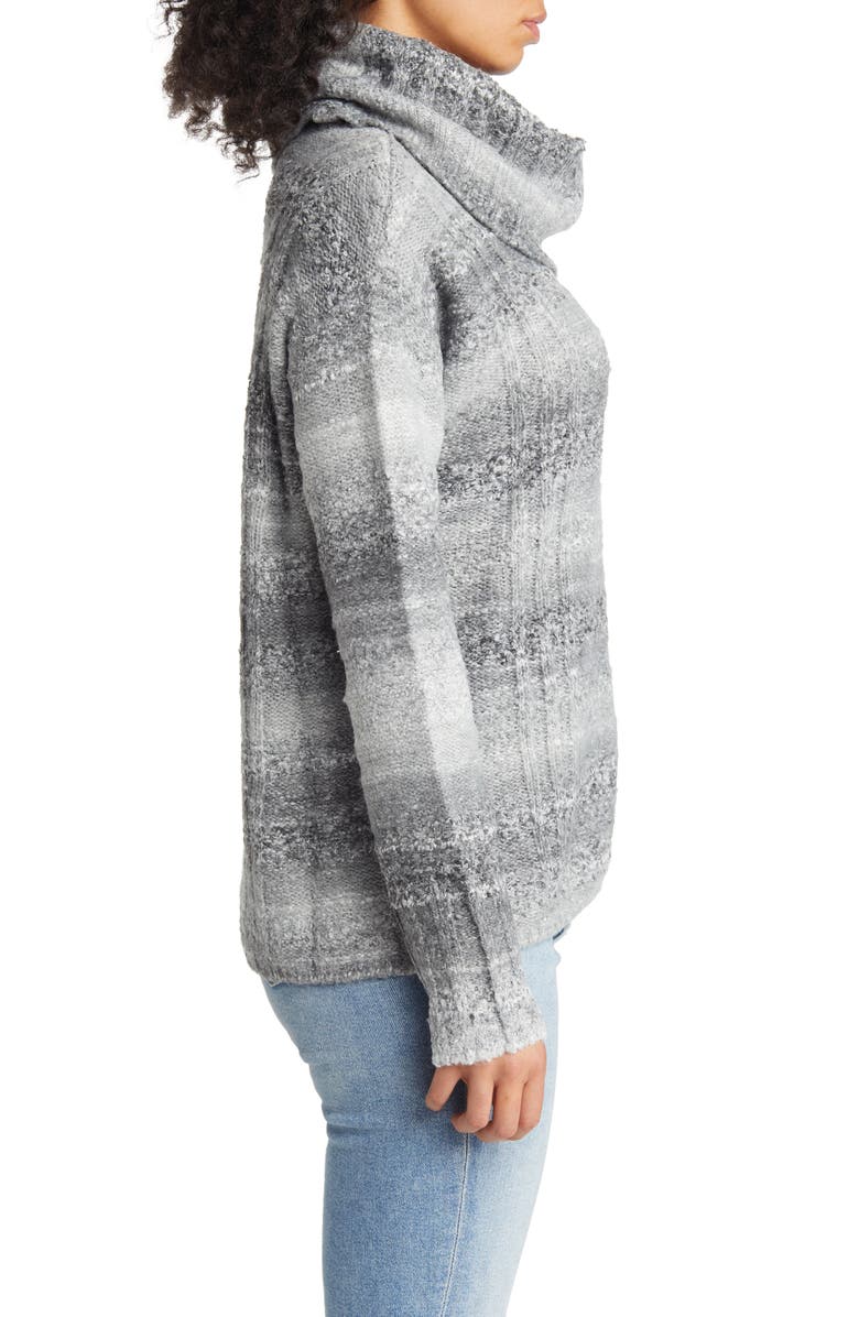 Caslon<sup>®</sup> Space Dye Turtleneck Sweater, Alternate, color, 