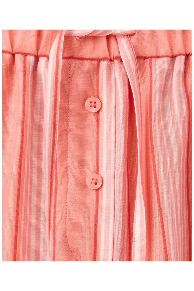 Straight Fit Stripe Pants, Alternate, color, ORANGE