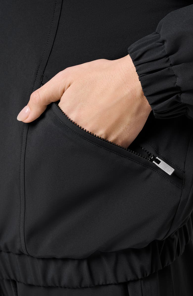 TravisMathew BreezeBlend Tracel Jacket, Alternate, color, Black