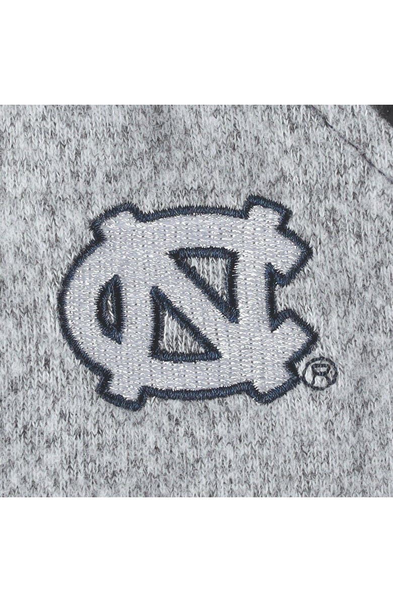 ZOOZATZ Women's ZooZatz Navy/Gray North Carolina Tar Heels Colorblock Cozy Tri-Blend Lounge Pants, Alternate, color, Navy