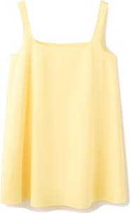 MANGO Flared Stretch Cotton Minidress