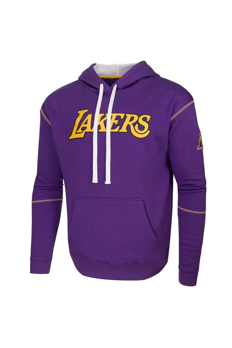 Unisex Purple Stadium Essentials Los Angeles Lakers Monument Pullover Hoodie, Alternate, color, Purple