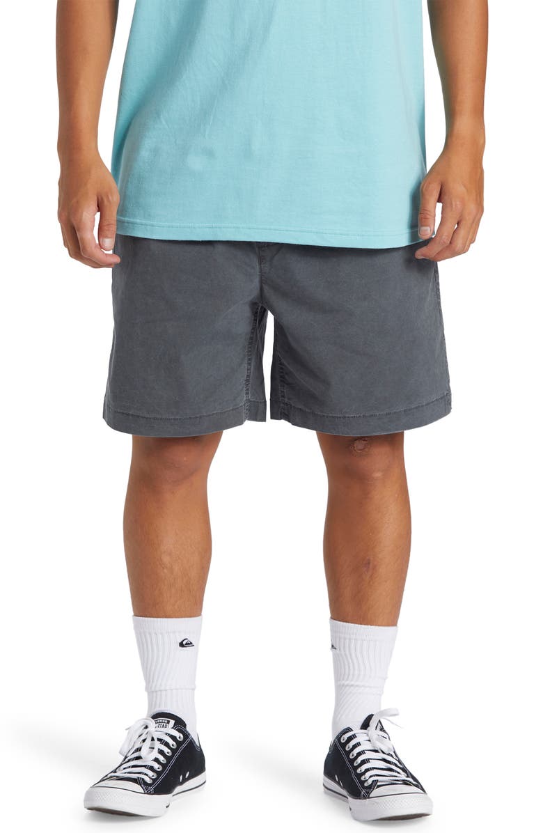 Quiksilver Taxer Stretch Drawstring Shorts, Main, color,