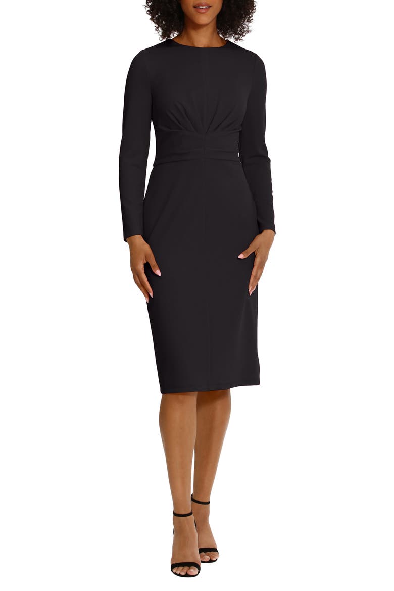 long sleeve empire line dress Long Sleeve Empire Waist Maxi Dress