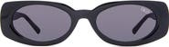 DEZI Booked 52mm Rectangular Sunglasses