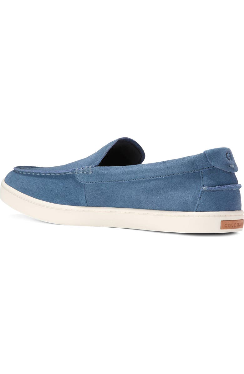 Cole Haan Pinch Weekend Venetian Loafer, Alternate, color, China Blue Suede/ Ivory