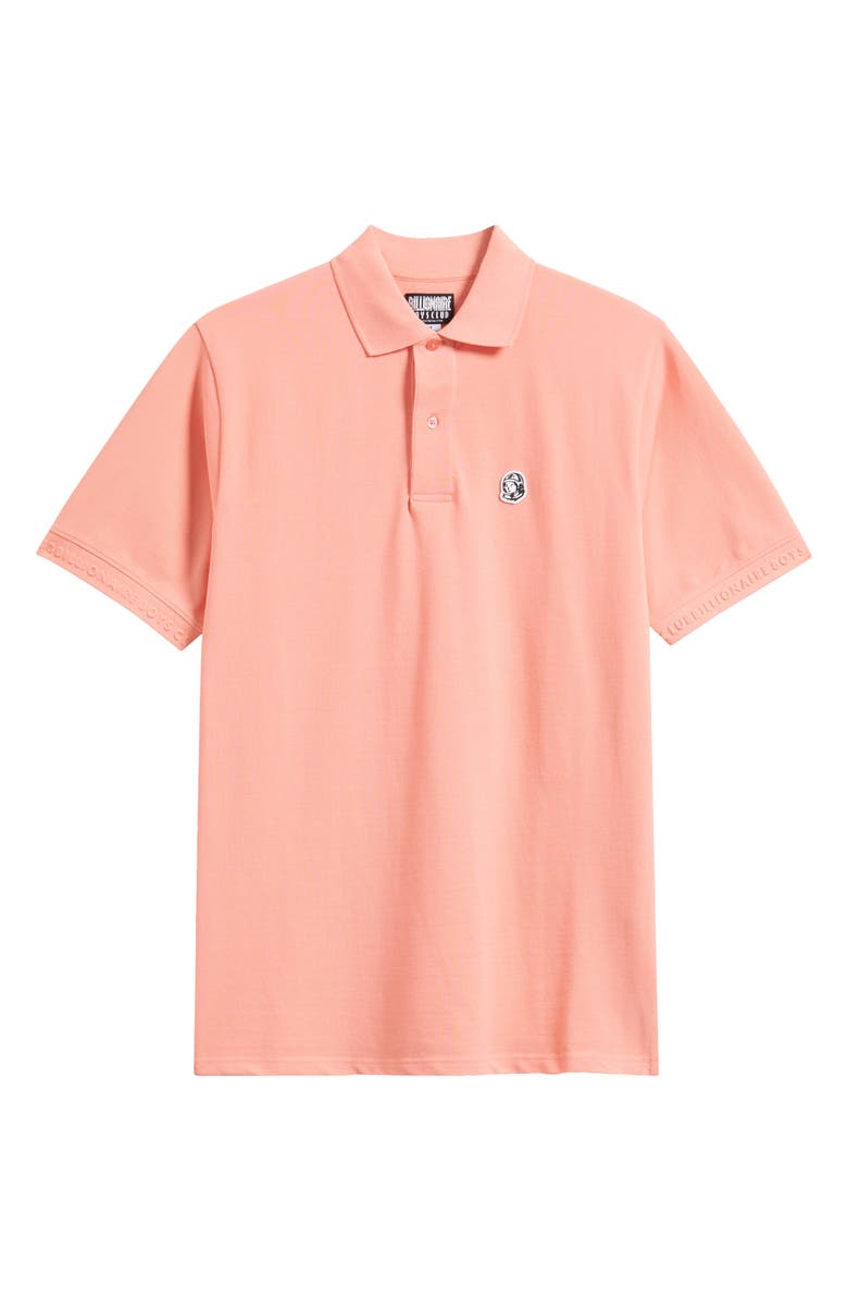 Billionaire Boys Club Landing Short Sleeve Polo, Alternate, color, Peach Amber