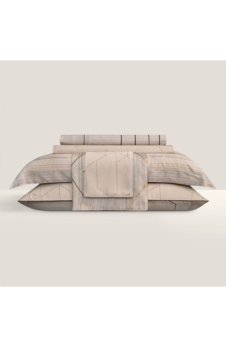 Togas Noeys flat sheet, Alternate, color, Brown