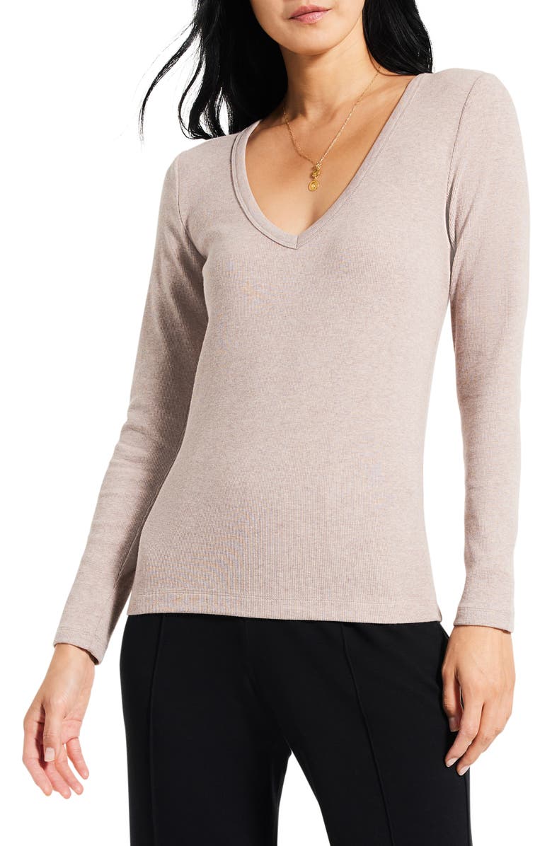 NIC+ZOE Perfect Rib Top, Main, color,