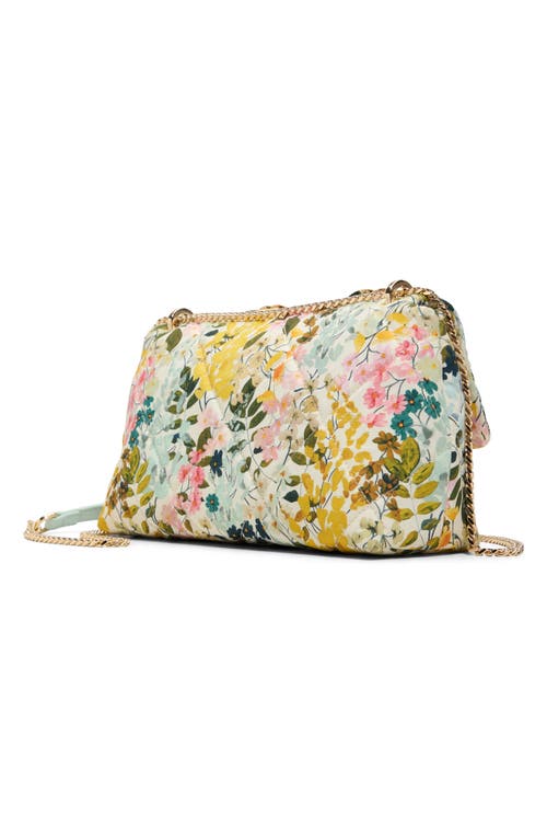 Ted Baker Ginn Marie Convertible Crossbody Bag In Yellow Multi