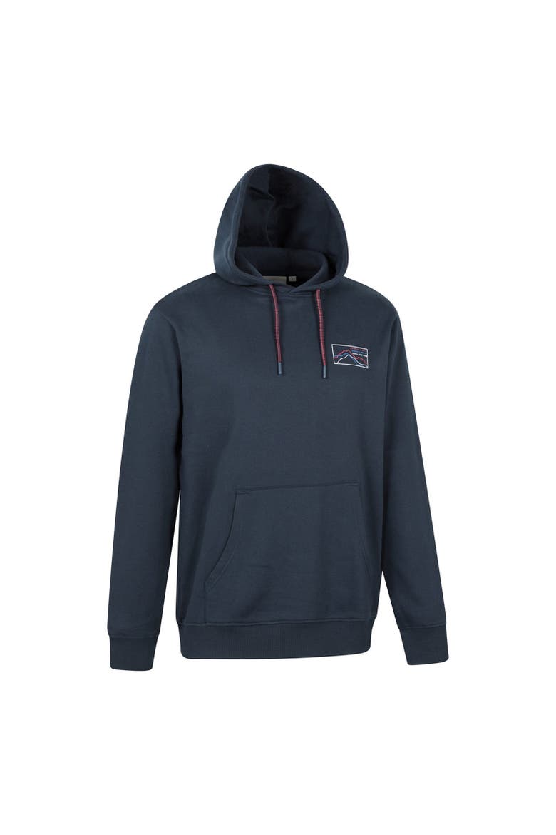 3 Peaks Mountain Hoodie, Alternate, color, Dark Blue