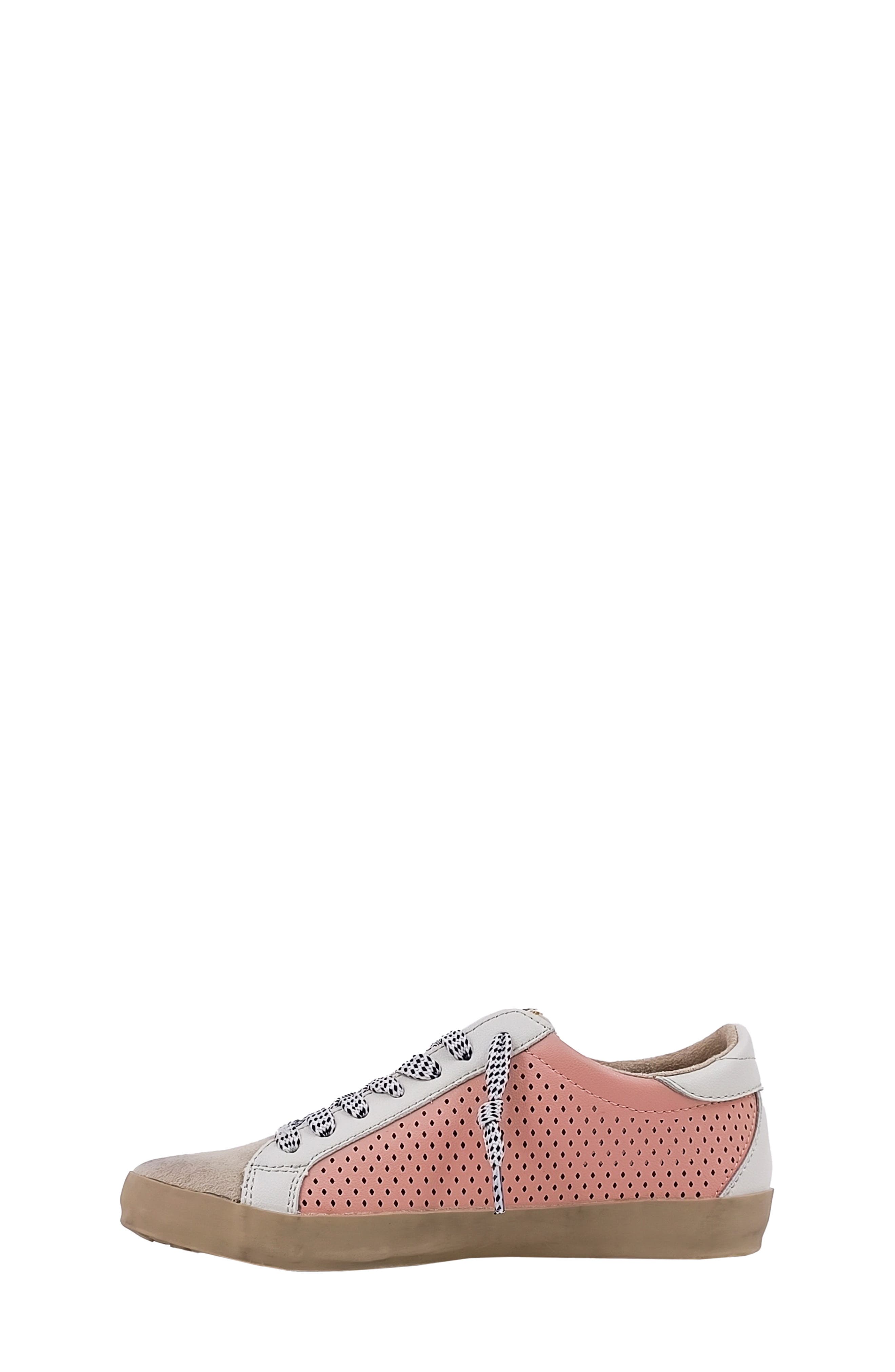 SHUSHOP Kids' Paula Sneaker, Alternate, color, Pink Perf
