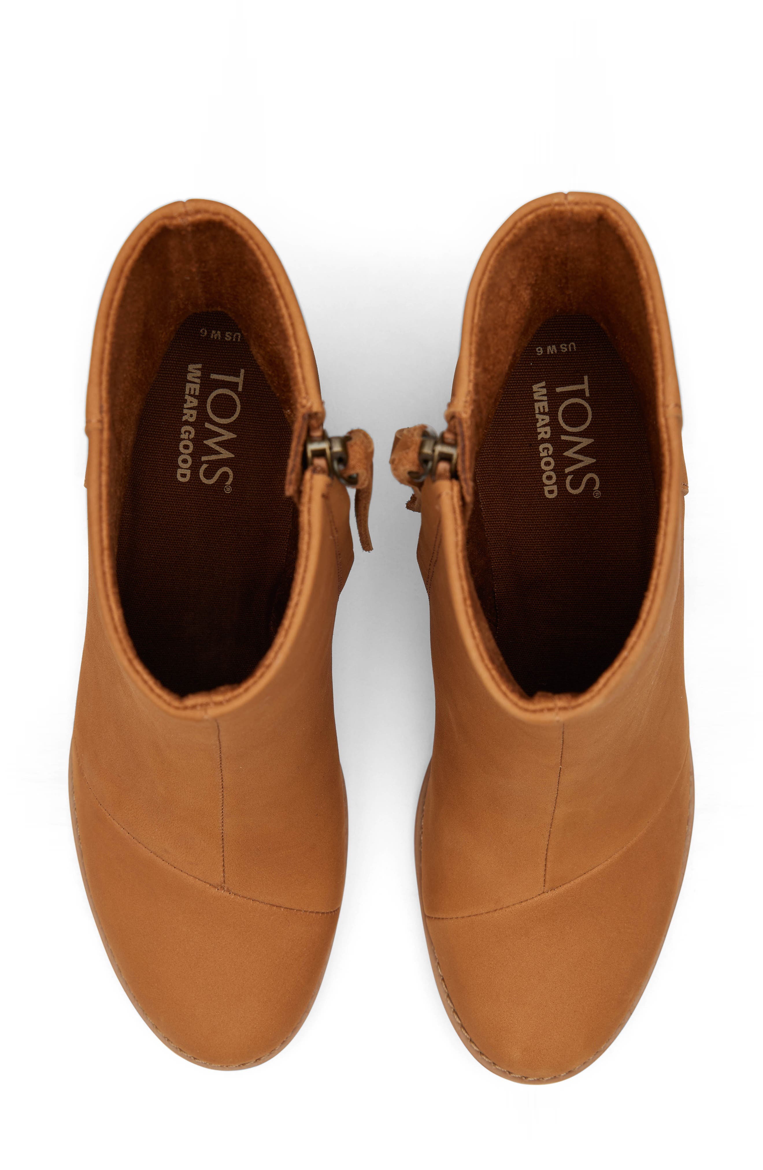 TOMS Evelyn Boot, Alternate, color, Tan