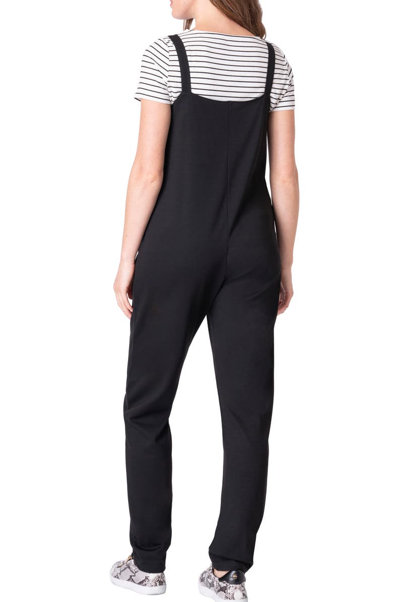 Seraphine Jersey Maternity/Nursing Jumpsuit, Alternate, color, 