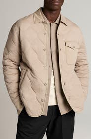 Vince Quilted Shirt Jacket