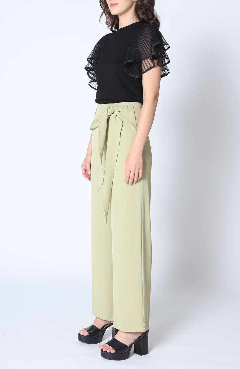GRACIA Chiffon Ruffle Top, Alternate, color, 