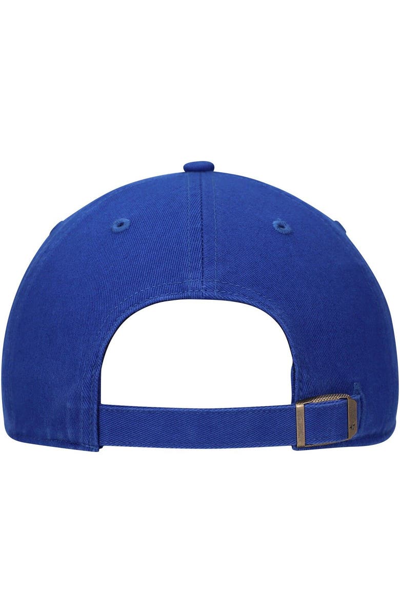 '47 Men's '47 Royal Milwaukee Brewers 1970 Logo Cooperstown Collection Clean Up Adjustable Hat, Alternate, color, Royal