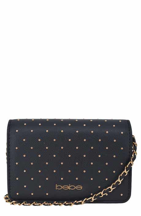 bebe Sagan Studded Crossbody Bag