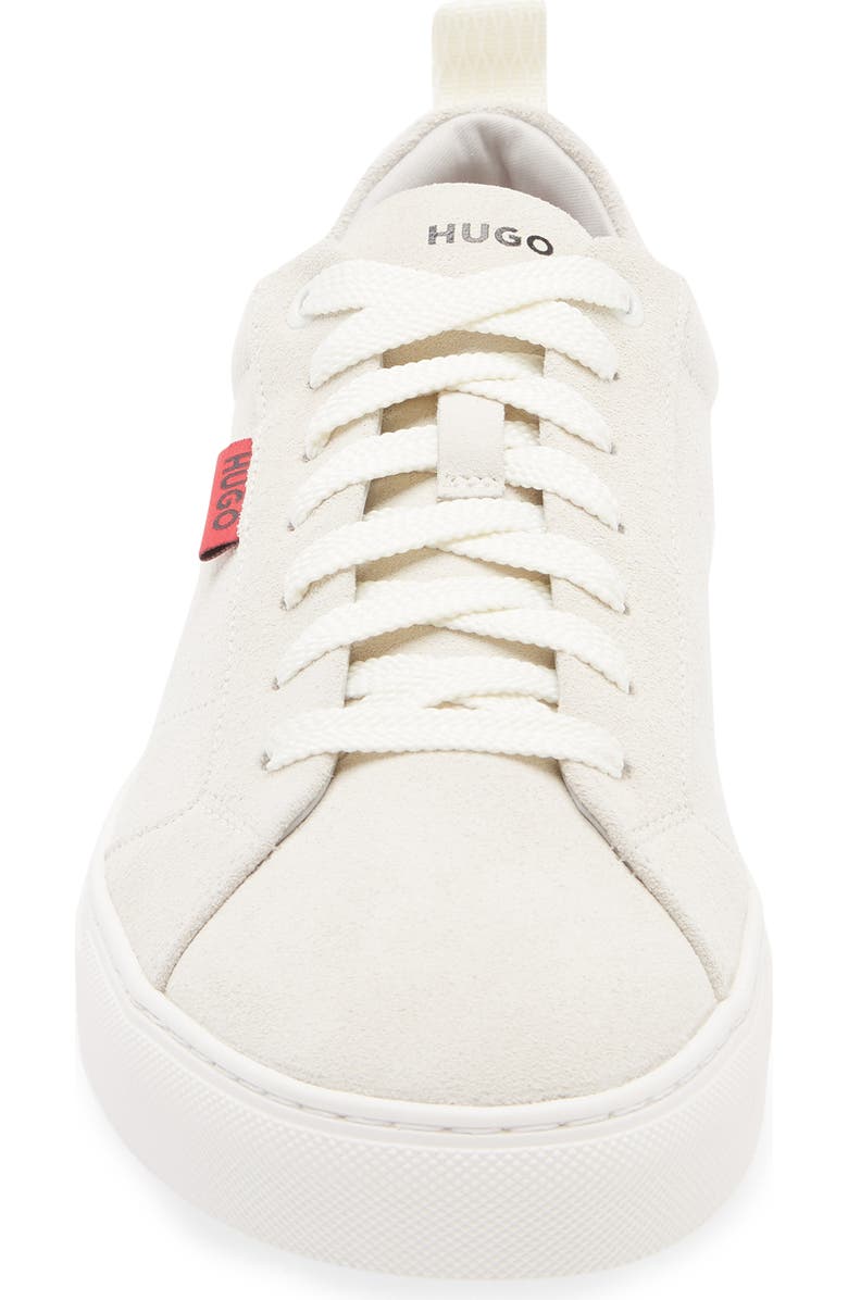 BOSS Morrie Tennis Sneaker, Alternate, color, Open White