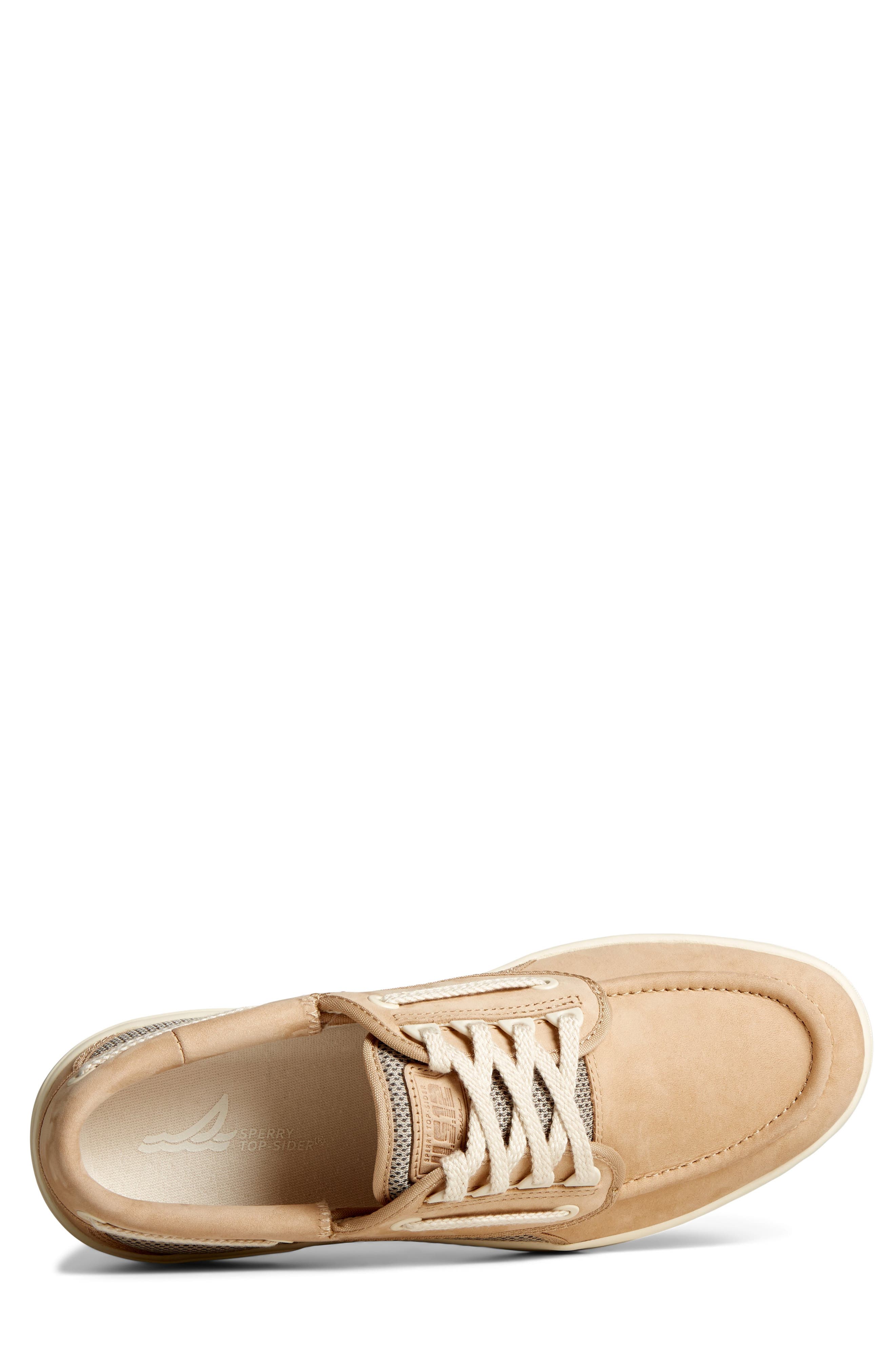 Sperry Boat Shoe, Alternate, color, Natural