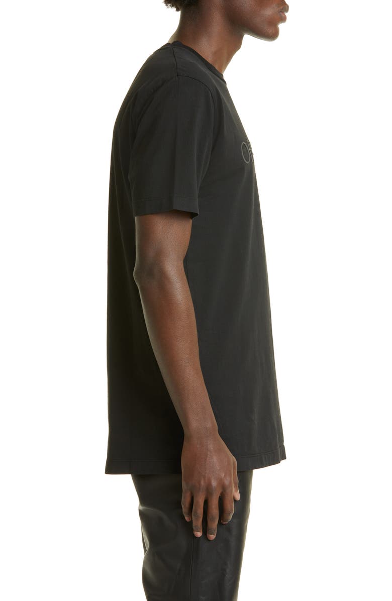 Off-White Bookish Logo Laundry Slim Fit Graphic T-Shirt, Alternate, color,